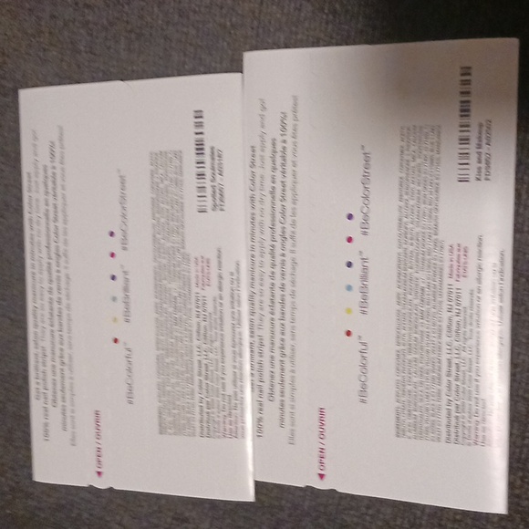 2 nwt retired color street nails - Picture 2 of 4